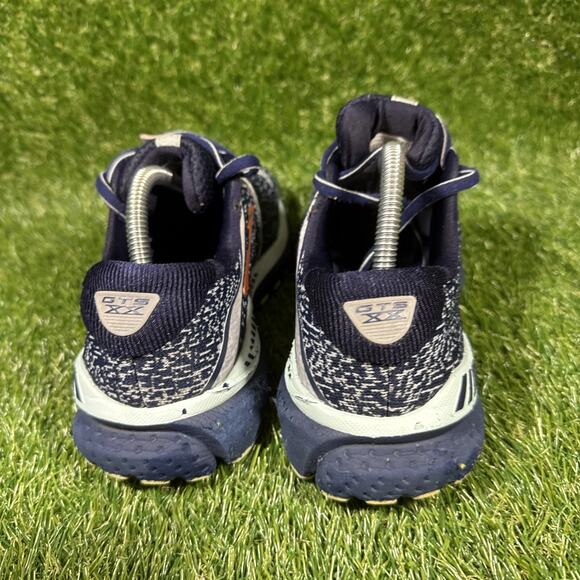 Women's Brooks Adrenaline 20 GTS XX Running Shoes Size 7 Navy Woven Athletic Gym - Picture 2 of 11
